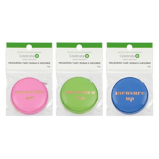 Assorted Spring Measuring Tape by Celebrate It&#x2122;, 1pc.